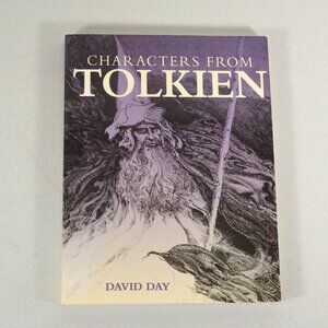 Vintage Book "Characters From Tolkien" David Day Chancellor Press 2002 Bestiary
